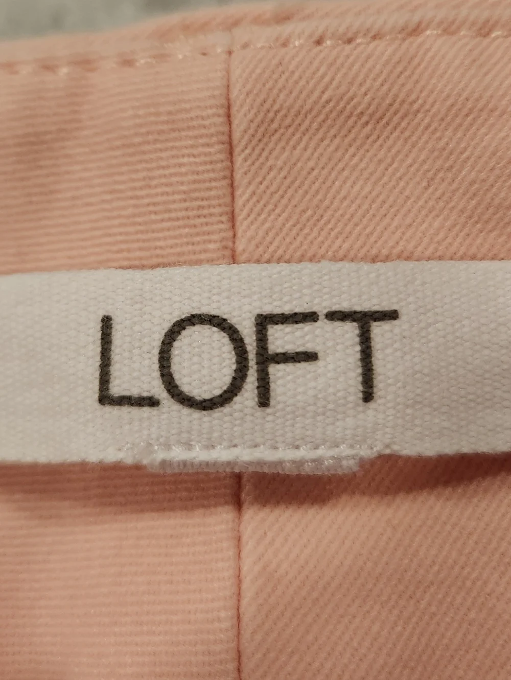 LOFT Riviera Pale Pink Shorts With 6" Inseam - Picture 7 of 8